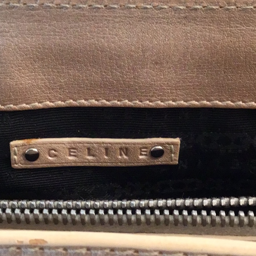 Celine Tan Champagne Boogie Leather Bag - Picture 2 of 15
